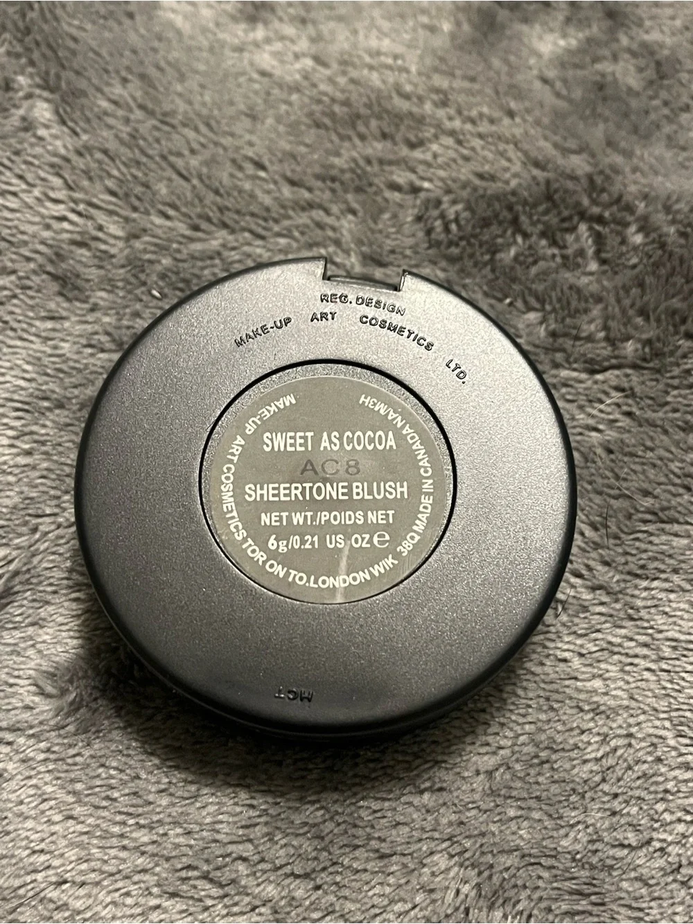 MAC Sheertone Powder Blush AC8 “Sweet As Cocoa”